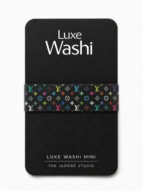 Louis Vuitton X Murakami - Black - Washi Tape - Luxe Washi Mini